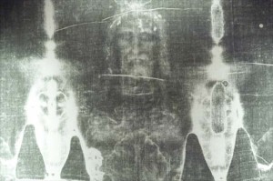 Detail of Shroud of Turin
